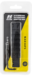 Ncstar / Vism 132553 NcStar MAD38PS Adapter Adapter Picatinny/Weaver 3.75" Long Black Dovetail to Pic