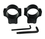 132675 CZ-USA 40087 Scope Ring Set  For Rifle CZ 455/457 Dovetail 30mm Tube Matte Black