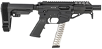 Clearview Inves  Freedom Ordnance FX9P4S FX-9  9mm Luger 4" 31+1 Black Hard Coat Anodized Rec Bla
