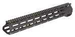 Aim Sports Inc 132801 Aim Sports USAS003 Wraith Handguard  15" M-LOK Style with Black Anodized Finish
