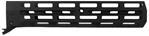 Aim Sports Inc 132808 Aim Sports MTACEG1M Handguard  Drop-in M-LOK Style with Black Anodized Finish fo