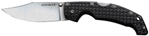 132833 Cold Steel CS29AC Voyager Large 4" Folding Plain Japanese AUS-10A SS Blade/Black