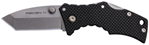 132872 Cold Steel CS27DT Recon 1 Micro 2" Folding Tanto Plain Stone Washed 4034 Stainle