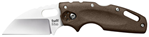 132875 Cold Steel CS20LTF Tuff Lite  2.50" Folding Sheepsfoot Plain AUS-8A SS Blade/Fla