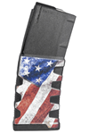 133002 Mission First Tactical EXDPM556-AFM1 Extreme Duty  Black with American Flag M1 D