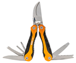 Fortune Prodinc 133039 AccuSharp 085C Sportsman's Multi-Tool Black/Orange Folding Plain