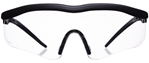 133234 Allen 2384 Guardian Shooting Glasses 100% UV Rated Anti-Scratch, Wraparound Poly