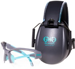 133235 Allen Girls With Guns 2388 Assure Protective Safety Glasses & Muff Combo 100% UV