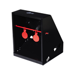 Allen 133275 EZ-Aim 15429 Air Gun Pellet Shooting Target & Trap Red Steel Circle