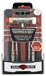 133697 Real Avid/Revo AVHPS-RP Accu-Punch Hammer & Roll Pin Punch Set Black/Red Steel R