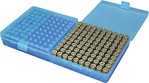 Mtm Molded Prod 133734 MTM Case-Gard P200-9-24 Case-Gard 200 Series 9mm Luger 380 ACP Handgun Clear Blu