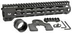 133743 Midwest Industries MIG4M105 Tactical G4M Handguard AR-15 Black Hardcoat Anodized