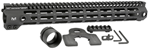 133747 Midwest Industries MIG4M15 Tactical G4M Handguard AR-15 Black Hardcoat Anodized