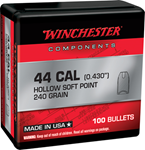 Winchester Ammu 133810 Winchester Ammo  Centerfire Handgun Reloading 44 Spec .426 200 gr Soft Point (SP