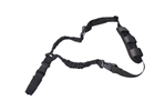 133879 Rukx Gear ATICT1PSB Tactical Single Point Sling 1.25" Wide Adjustable Bungee mad