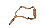133880 Rukx Gear ATICT1PST Tactical Bungee Sling Single Point Sling Tan