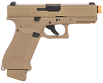 133897 Umarex Glock Air Guns 2276338 G19X Airsoft Pistol CO2 6mm 14rd Coyote Frame Coyo