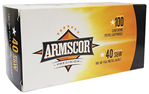 134136 Armscor 50316 Pistol Value Pack 40 S&W 180 gr Full Metal Jacket (FMJ) Value Pack