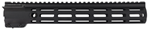 Samson Manufact 134248 Samson 01-06140-01 SXT Handguard M-LOK AR-Platform Black Anodized 6061-T6 Alumin