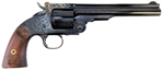 Taylors And Com TOP BREAK Taylors & Company 550644 Top Break Schofield 45 Colt (LC) 6rd 7" Blued Engraved
