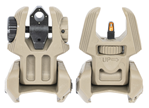 134604 Meprolight USA 403440 Mepro FUBS Self-Illuminated Sights Flip Up Green Tritium w