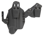 134619 Blackhawk 416702BK Stache Inside-The-Waistband 02 Black Polymer IWB Fits Glock 1