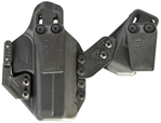 134632 Blackhawk 416142BK Stache Inside-The-Waistband 42 Black Polymer IWB Colt  Comman