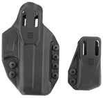 134634 Blackhawk 416102BK Stache Premium Inside-The-Waistband 02 Black Polymer IWB Fits