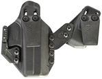 134635 Blackhawk 416100BK Stache Premium Inside-The-Waistband 00 Black Polymer IWB Fits