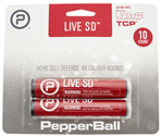 Uts/pepperball 134679 PepperBall 102-06-0306 Live SD Pepperballs Pava .09 oz 10 Per Pkg