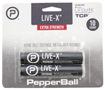 Uts/pepperball 134681 PepperBall 104-81-0354 Live-X Pepperballs Pava .09 oz 10 Per Pkg