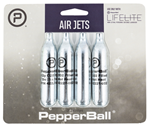 Uts/pepperball 134683 PepperBall 385-01-0000 Lifelight CO2 Cylinder 12 gram 4 Per Pkg