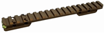 Talley Manufact 134791 Talley PLMHC735AC Browning X-Bolt Picatinny Rail w/ Anti-Cant Indicator Hell's C