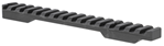 Talley Manufact 134881 Talley PS0258725 Savage Picatinny Rail Section Black Anodized