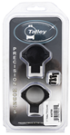 Talley Manufact 134889 Talley 930759 Scope Rings  Tikka T1X 1" Low Black