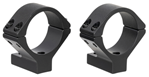 Talley Manufact 134892 Talley 730759 Scope Ring Set  For Rifle Tikka T1/T1X Low 30mm Tube Black Anodize