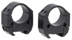 Talley Manufact 134914 Talley TMS10M Scope Rings  1" Medium Black