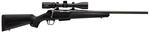 Winchester Guns 535737255 XPR Compact Scope Combo 300 WSM 3+1 22" Black Perma-Co