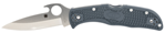 135885 Spyderco C243PGYW Endela Lightweight 3.41" Folding Clip Point Plain VG-10 SS Bla