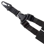 Boyt Harness Co 135903 Outdoor Connection SPTK1-28408 A-Tac Sling Single-Point Black Nylon Webbing Rifl
