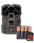 Gsm Outdoors 136264 Stealth Cam STC-QS20NGK Q Series Combo Kit Camo 20MP Resolution No Glow IR Flash