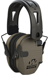 Gsm Outdoors 136284 Walker's GWP-RSEMRH-FDE Razor Slim Electronic Muff 23 dB Over the Head Polymer F