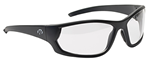 Gsm Outdoors 136307 Walker's GWPIKNFF1CLR Ballistic Eyewear IKON Carbine Clear Lens with Matte Black