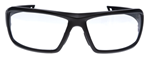 Gsm Outdoors 136310 Walker's GWPIKNFF2CLR Ballistic Eyewear IKON Forge Clear Lens with Matte Black F