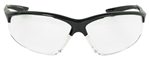 Gsm Outdoors 136317 Walker's GWPIKNOF1CLR Ballistic Eyewear IKON Tanker Clear Lens with Matte Black
