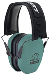 Gsm Outdoors 136322 Walker's GWP-RSMPAS-TL Razor Slim Passive Muff 27 dB Over the Head Polymer Teal
