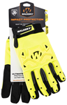Gsm Outdoors 136338 Walker's GWP-SF-HVFFIL2-MD Impact Protection Gloves Yellow/Black Synthetic/Synth