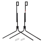 Gsm Outdoors 136356 Viking Solutions VKS-VGK004 Adjustable Target Stand  Black Steel