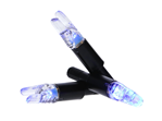Gsm Outdoors 136399 NAP NAP-ILLN-BL-6PK Thunderglo Illuminated Nock Blue