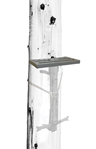 Gsm Outdoors 136419 Hawk HWK-HHSP Helium HSP Platform Gray Aluminum 10" x 6"
